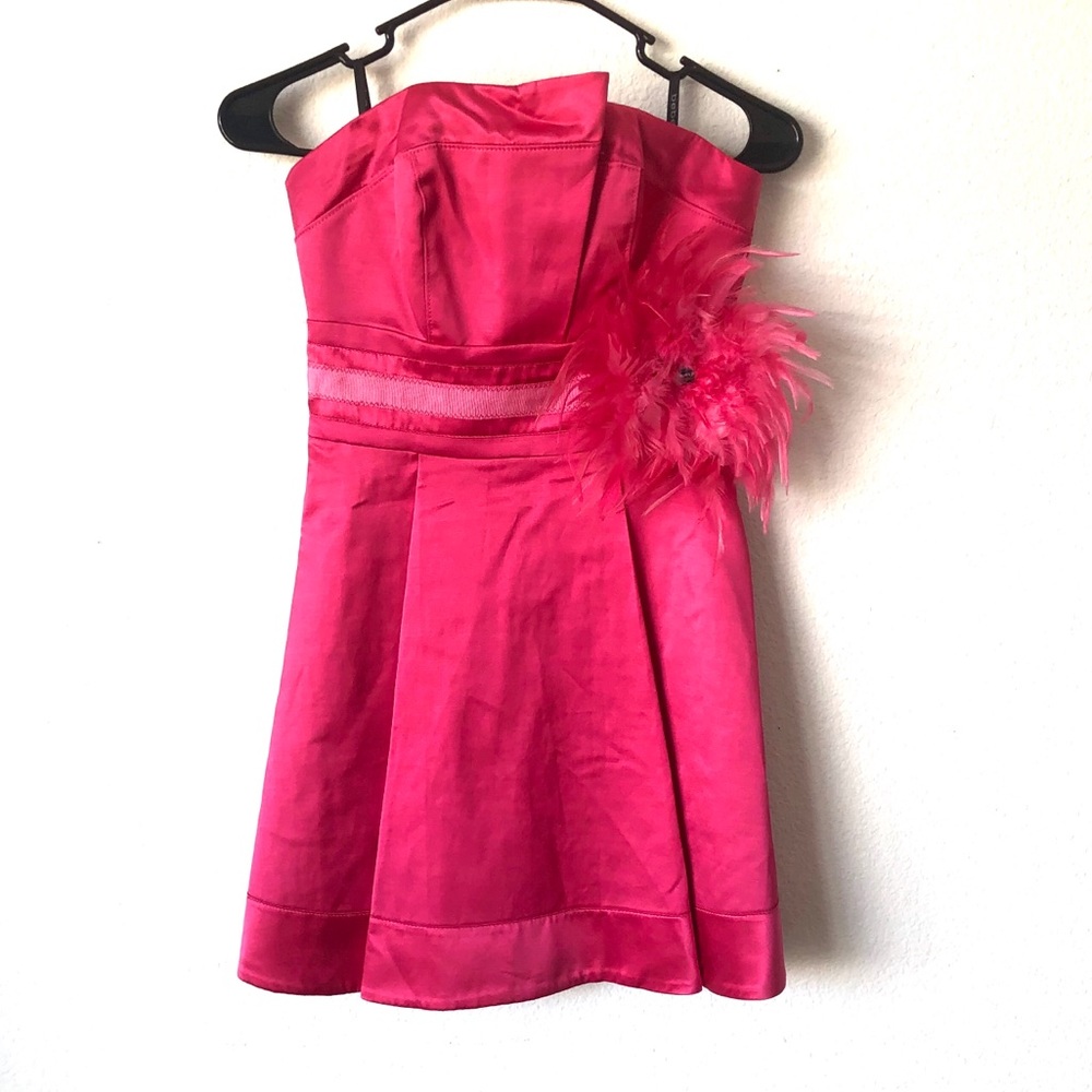 Bebe Cocktail Pink Italian Fabric Size 2